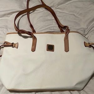 Dooney and Burke are huge leather tote